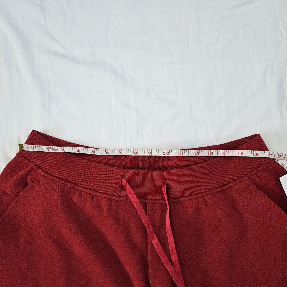 Lululemon Classic Fit Fleece Jogger CLCN College Crimson Pants Men's Size XLarge - Picture 8 of 9